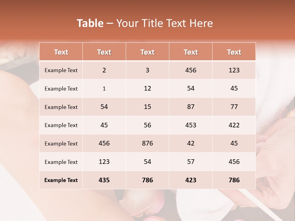 Human Day Purity PowerPoint Template