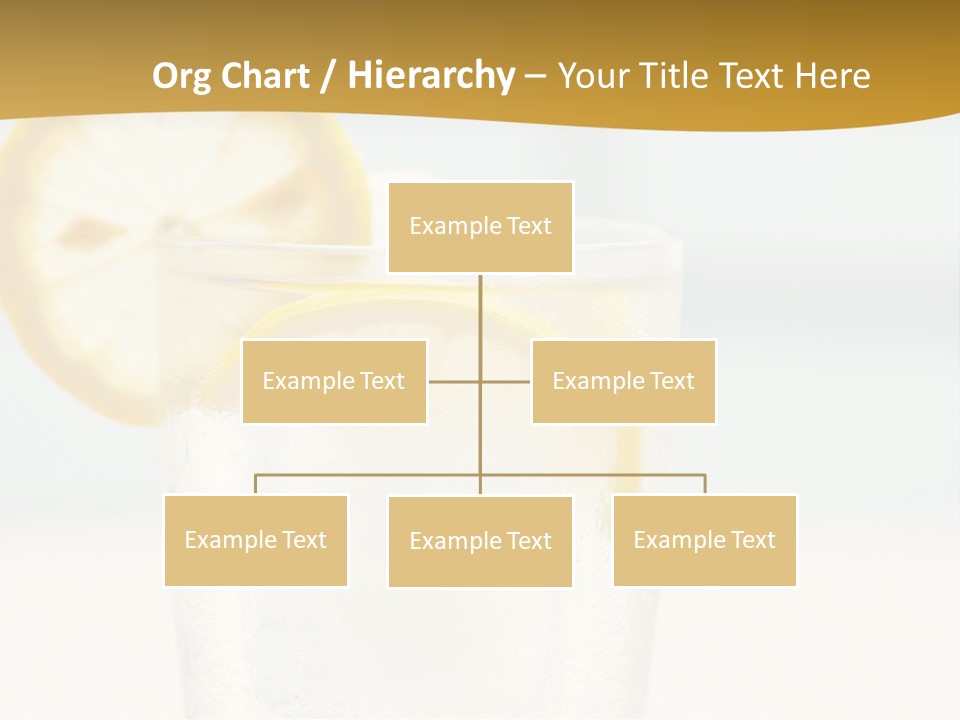 Green Stirring Beverage PowerPoint Template