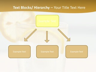 Green Stirring Beverage PowerPoint Template