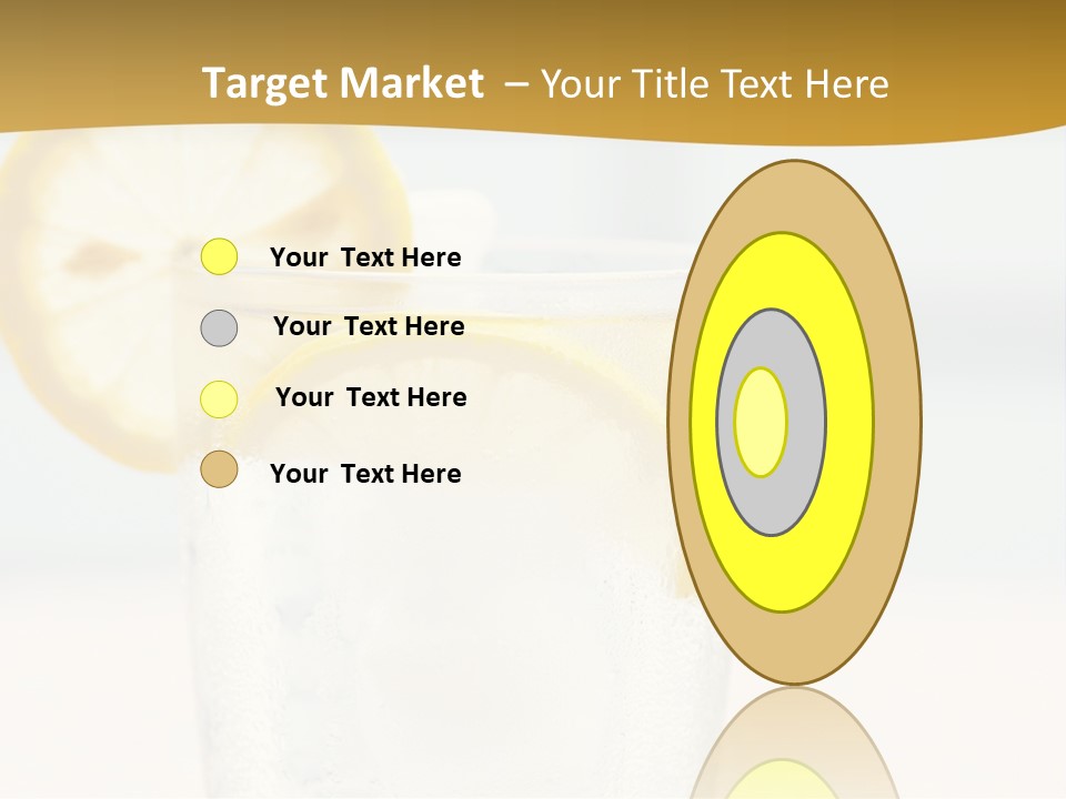 Green Stirring Beverage PowerPoint Template