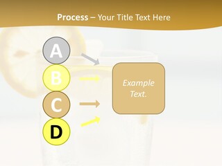 Green Stirring Beverage PowerPoint Template