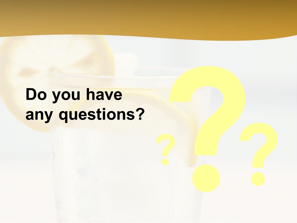 Green Stirring Beverage PowerPoint Template