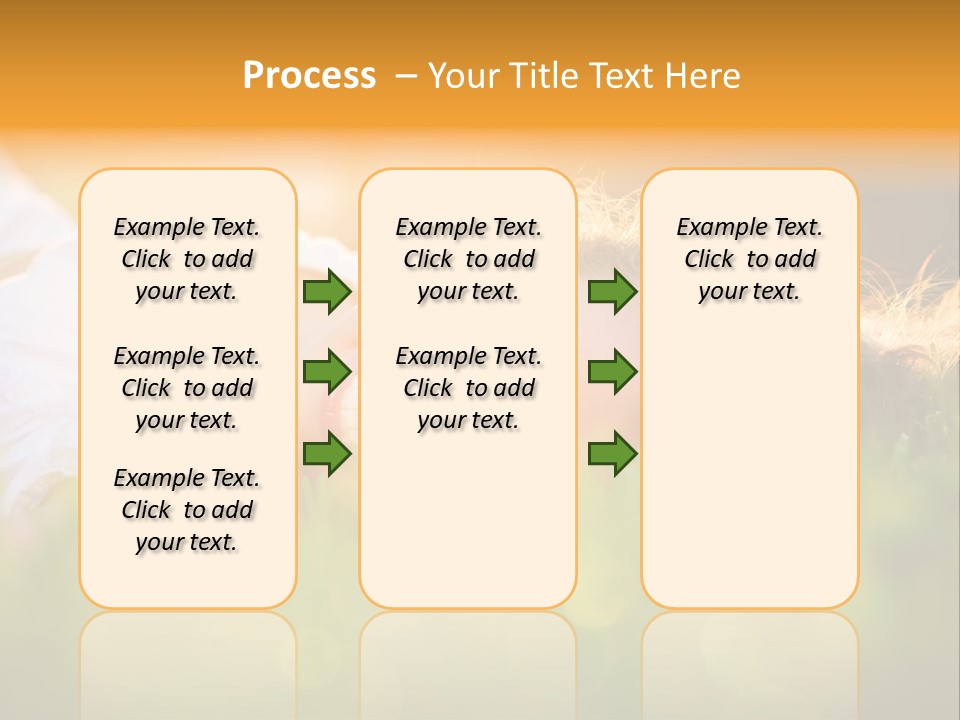A Beautiful Young Woman Laying In The Grass PowerPoint Template