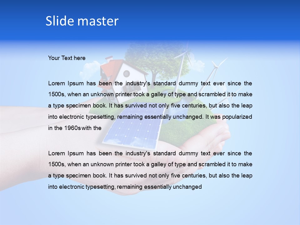 Background Lucky Entertainment PowerPoint Template