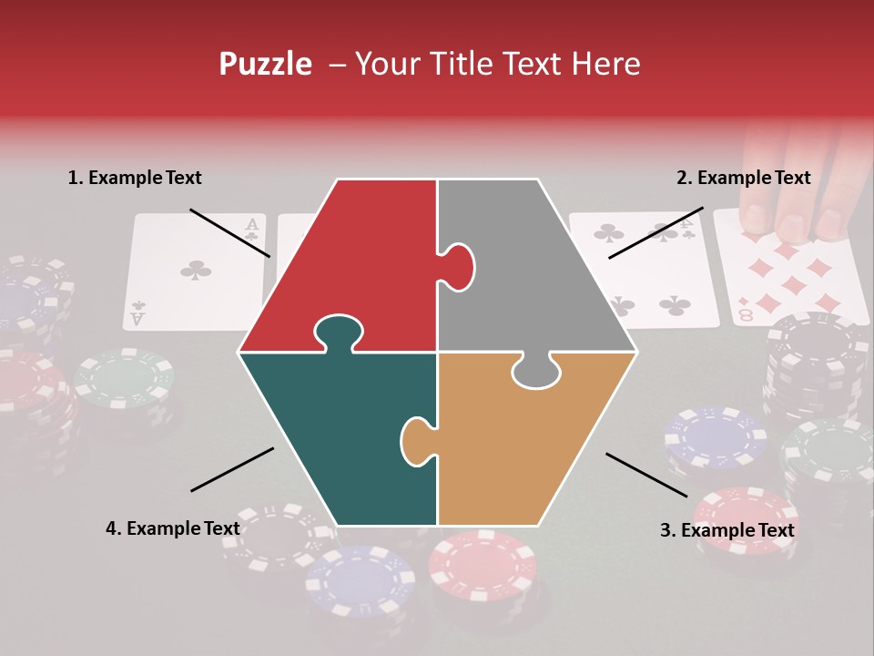 Background Lucky Entertainment PowerPoint Template