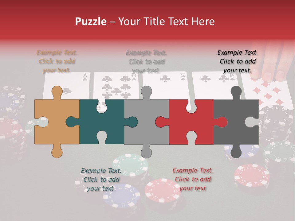 Background Lucky Entertainment PowerPoint Template