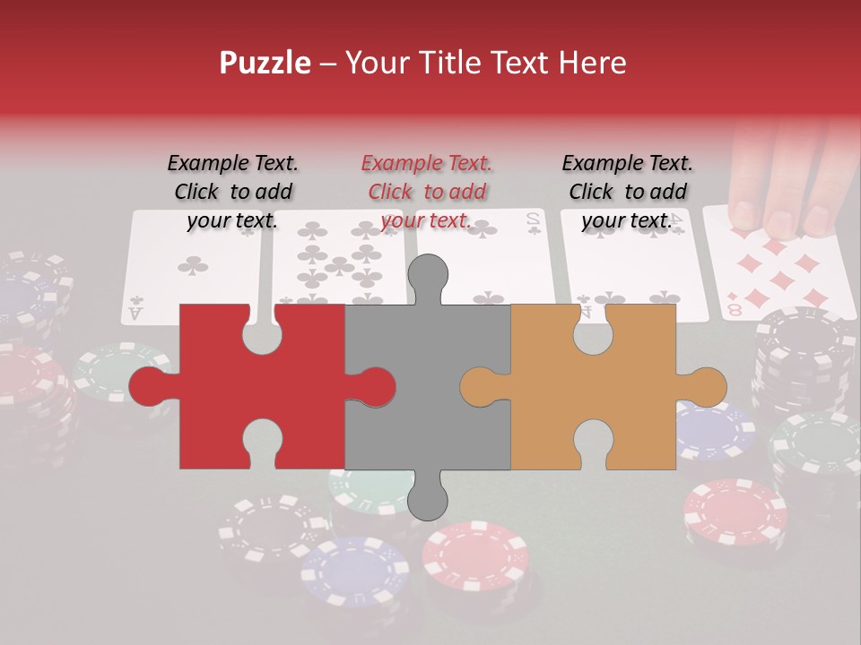 Background Lucky Entertainment PowerPoint Template