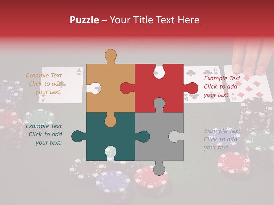 Background Lucky Entertainment PowerPoint Template