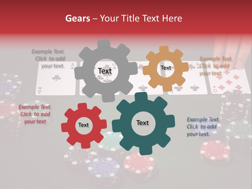 Background Lucky Entertainment PowerPoint Template