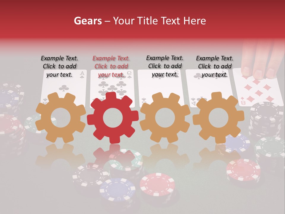 Background Lucky Entertainment PowerPoint Template