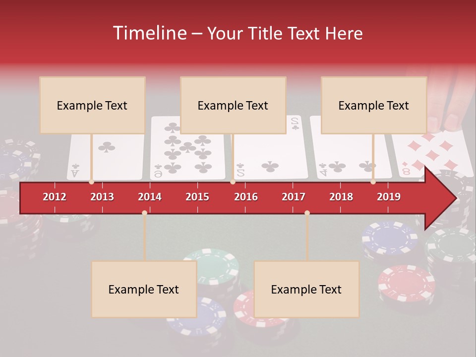 Background Lucky Entertainment PowerPoint Template