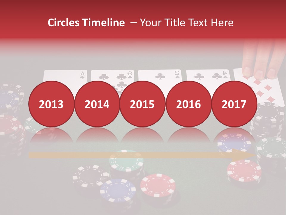 Background Lucky Entertainment PowerPoint Template