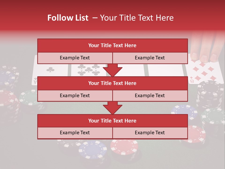 Background Lucky Entertainment PowerPoint Template