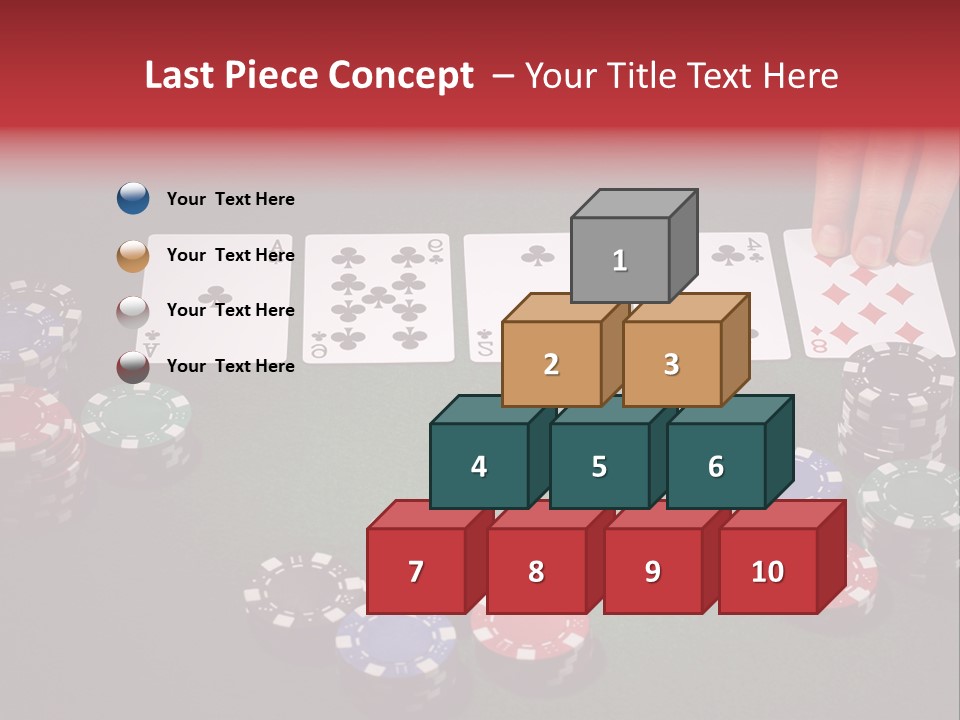 Background Lucky Entertainment PowerPoint Template