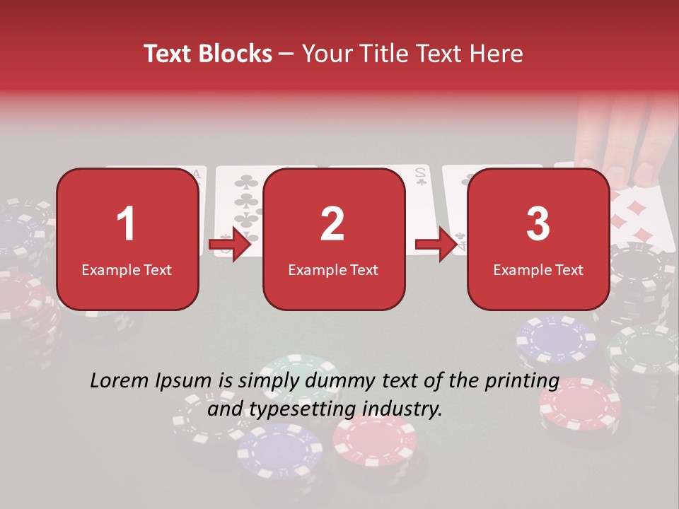 Background Lucky Entertainment PowerPoint Template