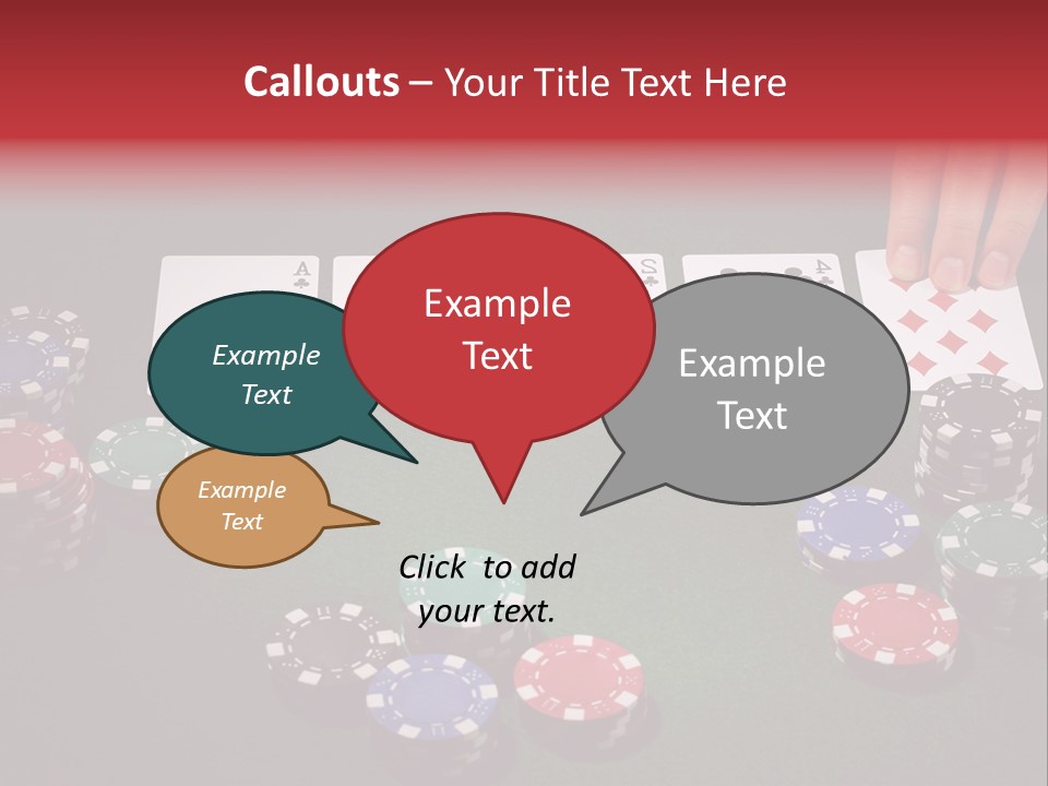 Background Lucky Entertainment PowerPoint Template