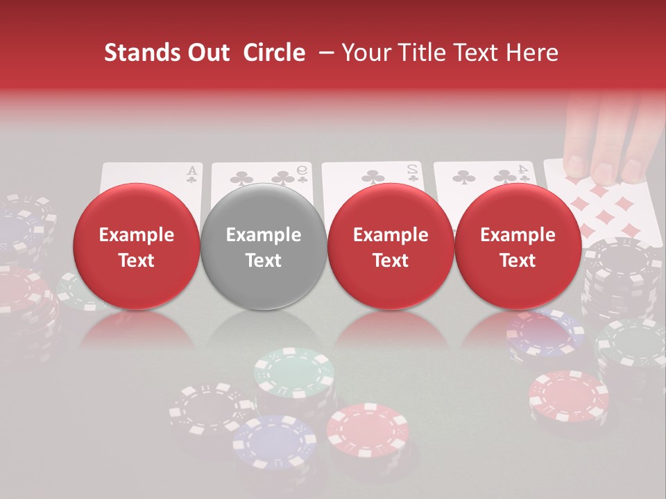 Background Lucky Entertainment PowerPoint Template