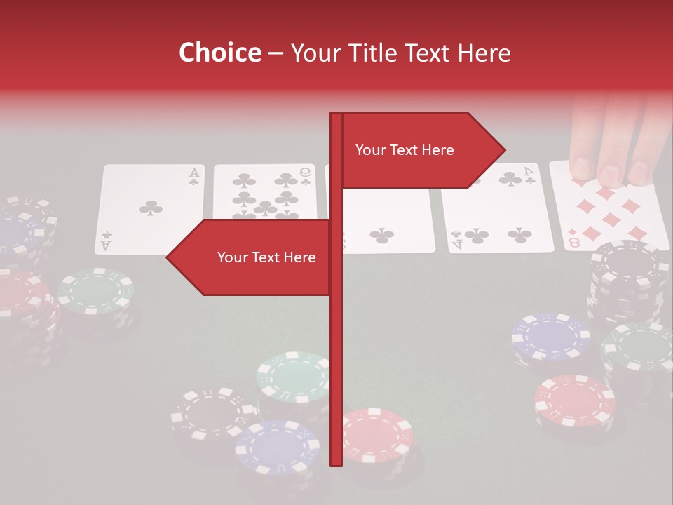 Background Lucky Entertainment PowerPoint Template