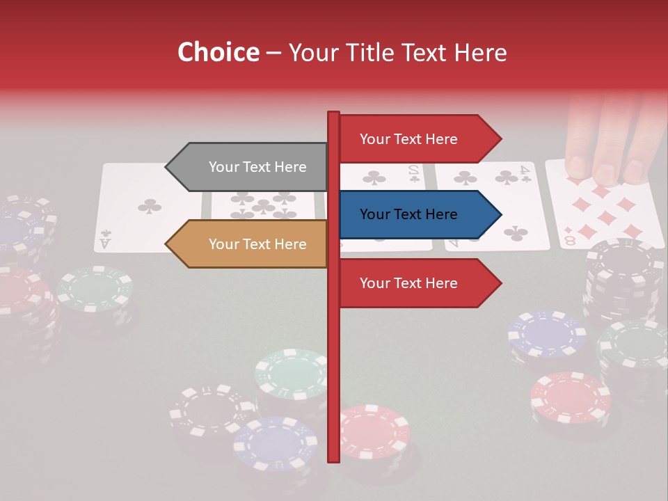 Background Lucky Entertainment PowerPoint Template