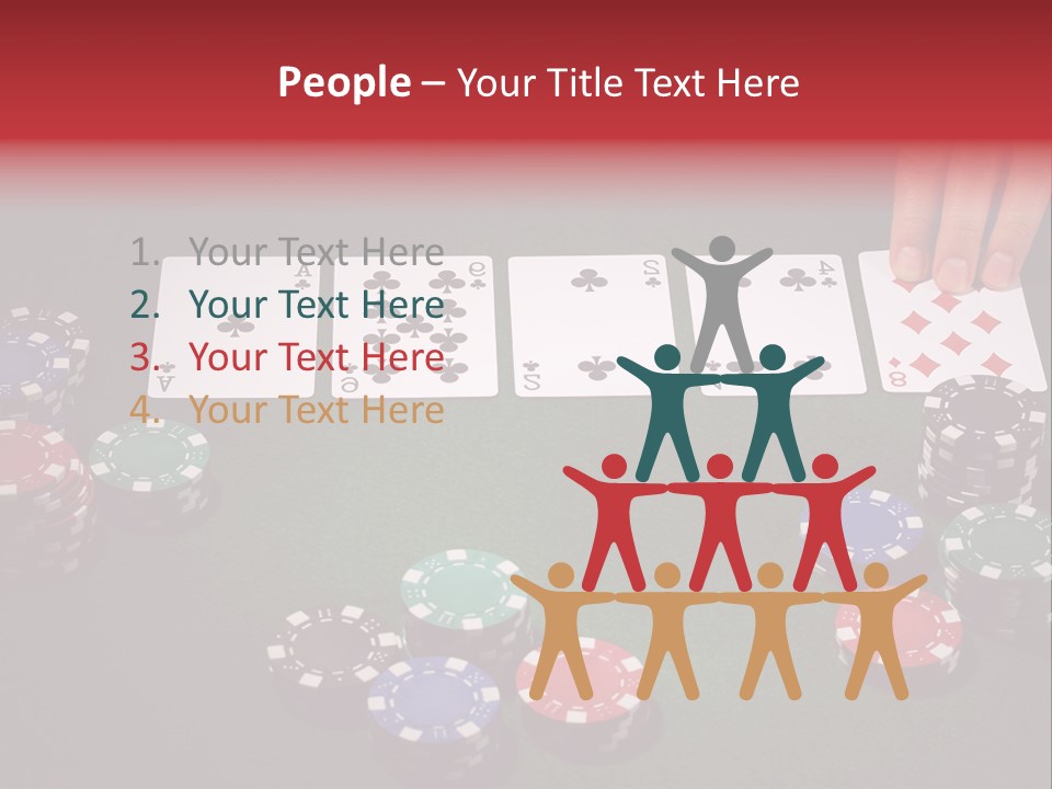 Background Lucky Entertainment PowerPoint Template