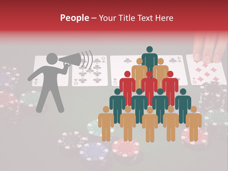 Background Lucky Entertainment PowerPoint Template