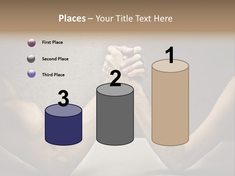 Easy Biceps Part PowerPoint Template