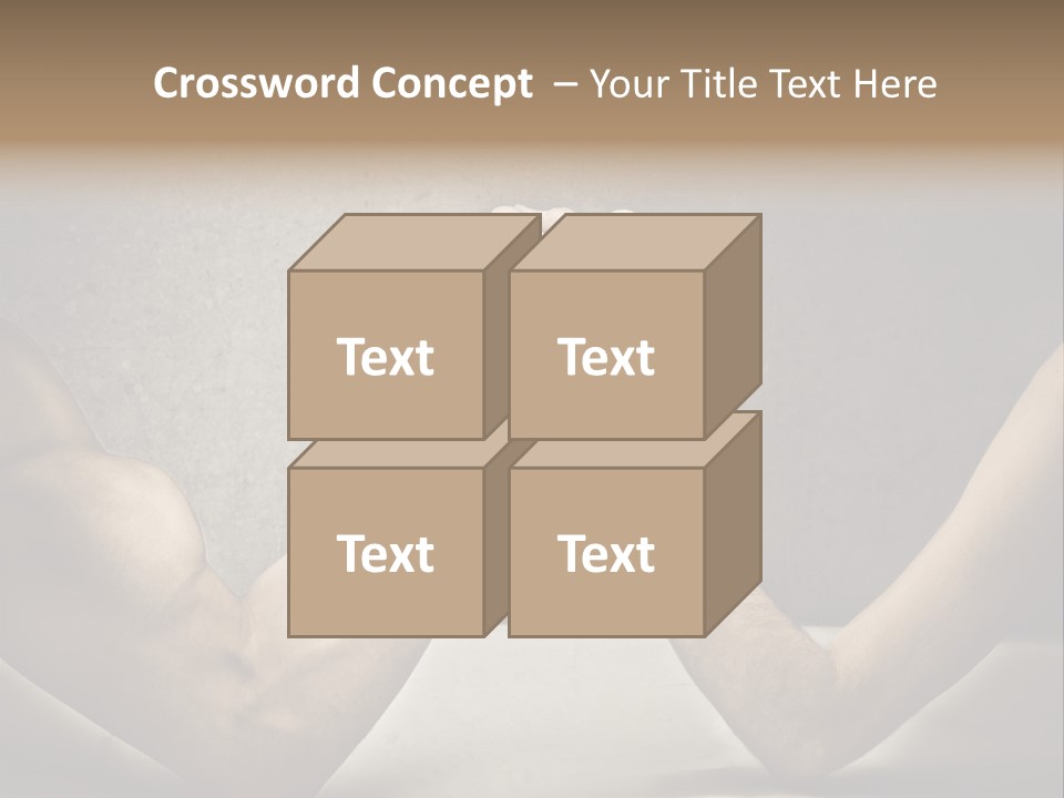 Easy Biceps Part PowerPoint Template