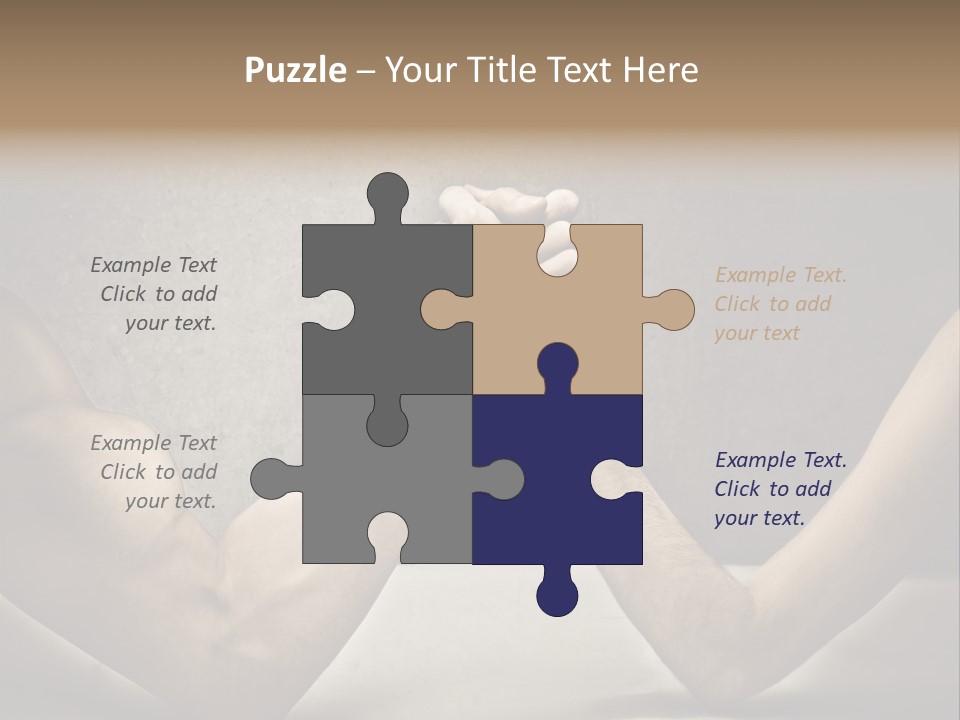 Easy Biceps Part PowerPoint Template