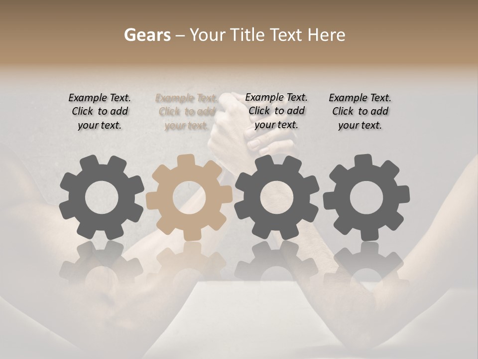 Easy Biceps Part PowerPoint Template