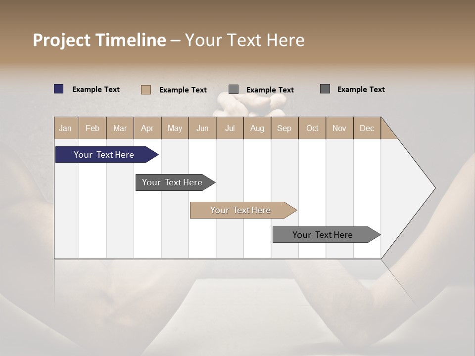 Easy Biceps Part PowerPoint Template