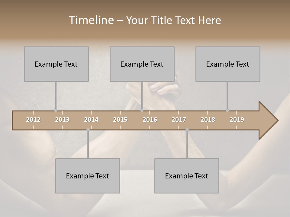 Easy Biceps Part PowerPoint Template