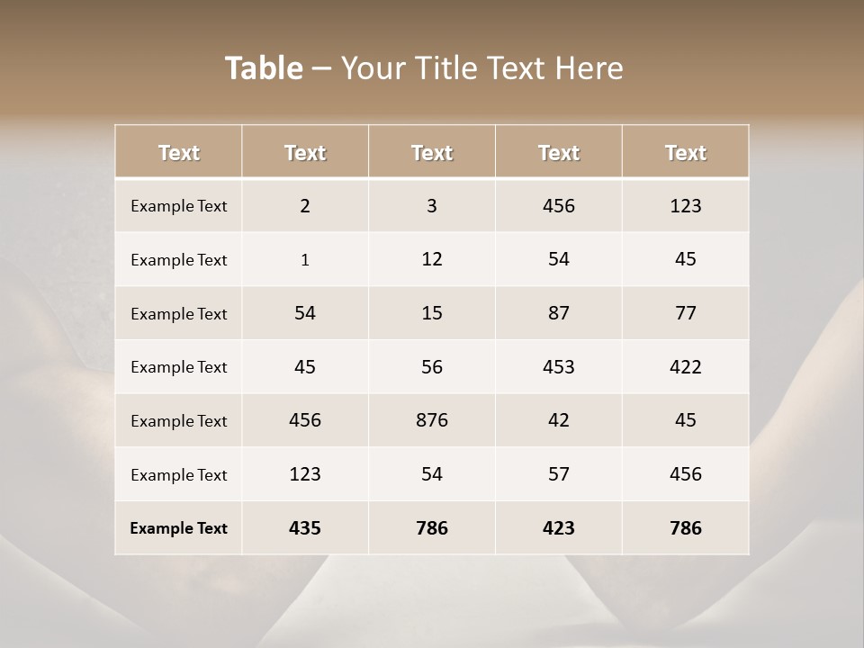 Easy Biceps Part PowerPoint Template