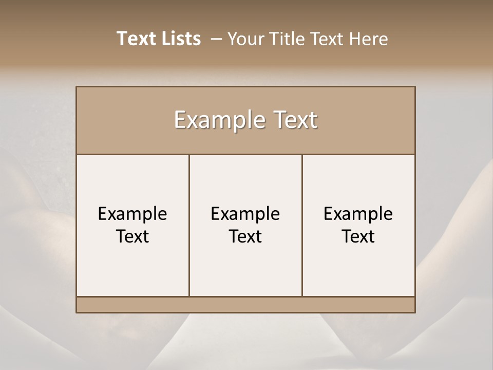 Easy Biceps Part PowerPoint Template
