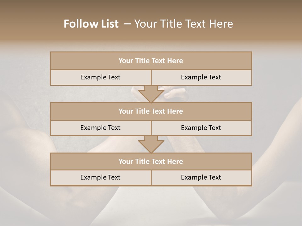 Easy Biceps Part PowerPoint Template