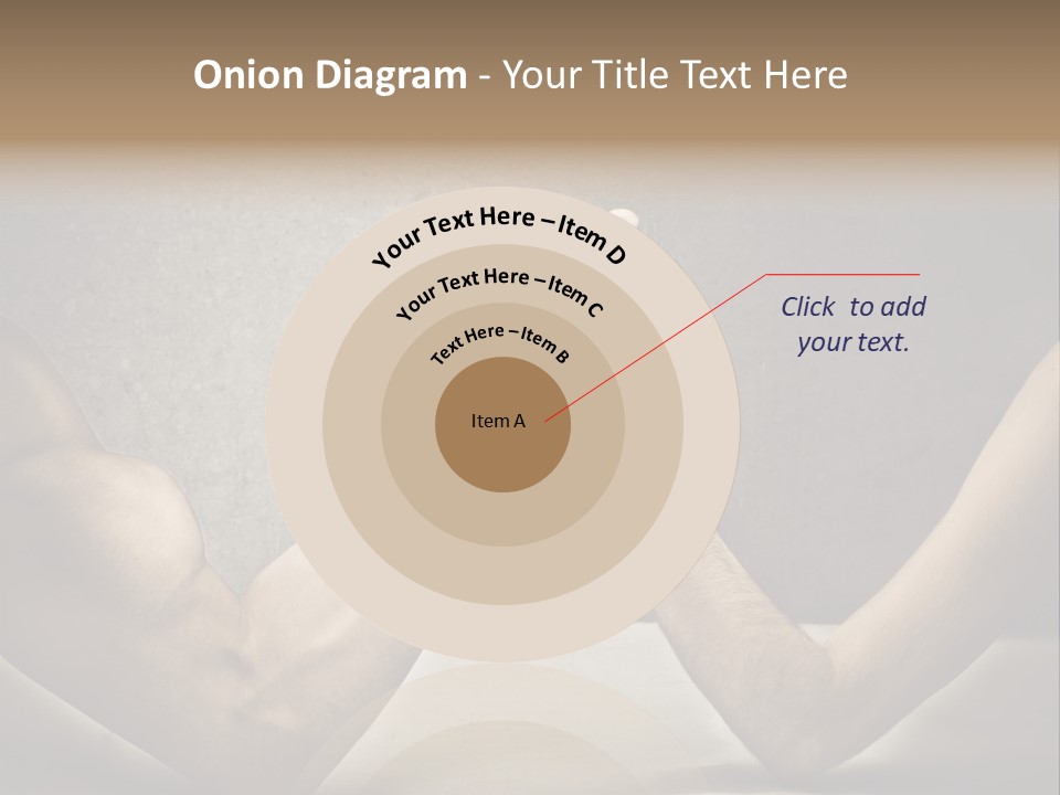 Easy Biceps Part PowerPoint Template