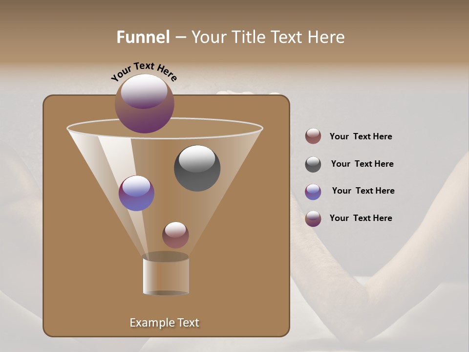 Easy Biceps Part PowerPoint Template