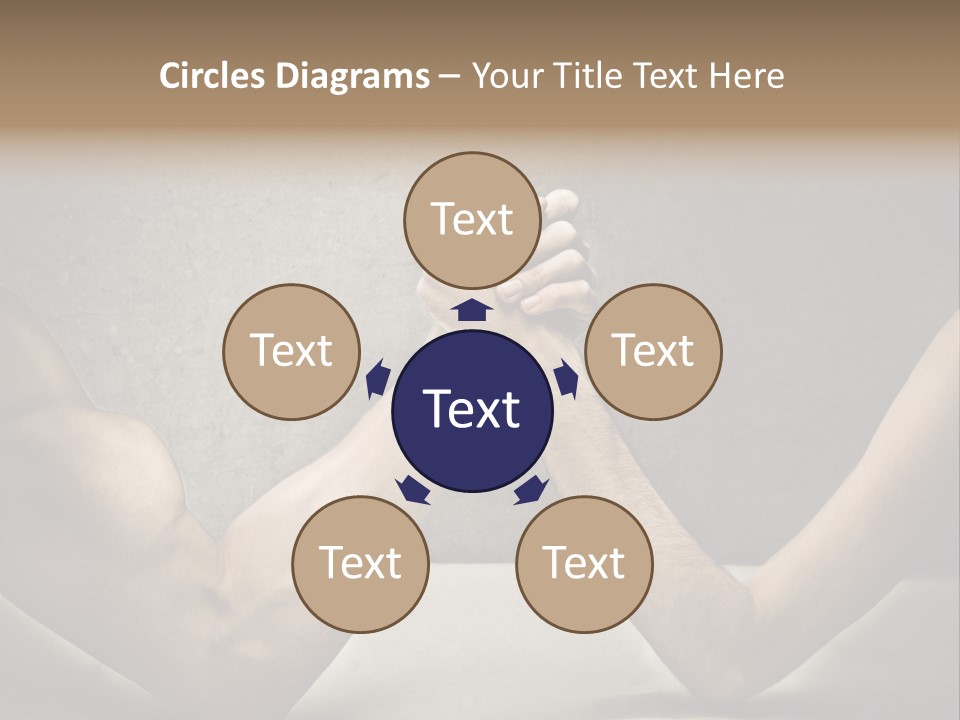 Easy Biceps Part PowerPoint Template