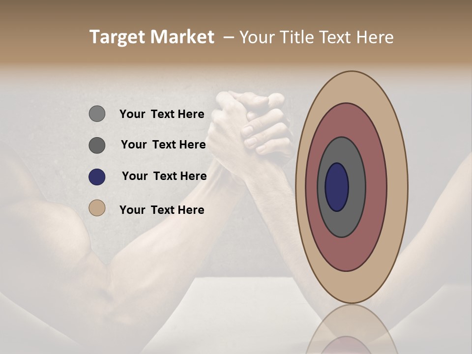 Easy Biceps Part PowerPoint Template