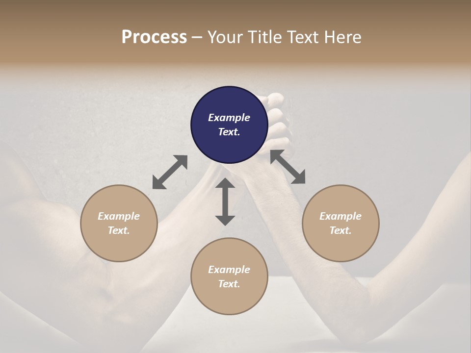 Easy Biceps Part PowerPoint Template