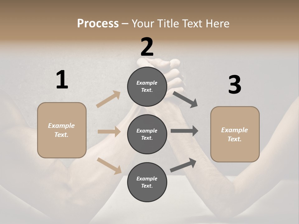 Easy Biceps Part PowerPoint Template