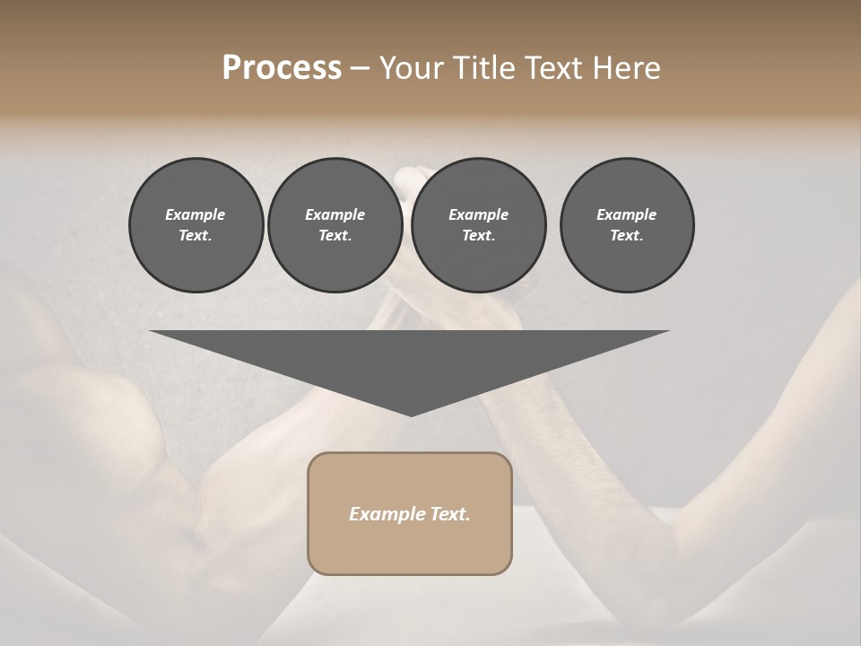 Easy Biceps Part PowerPoint Template