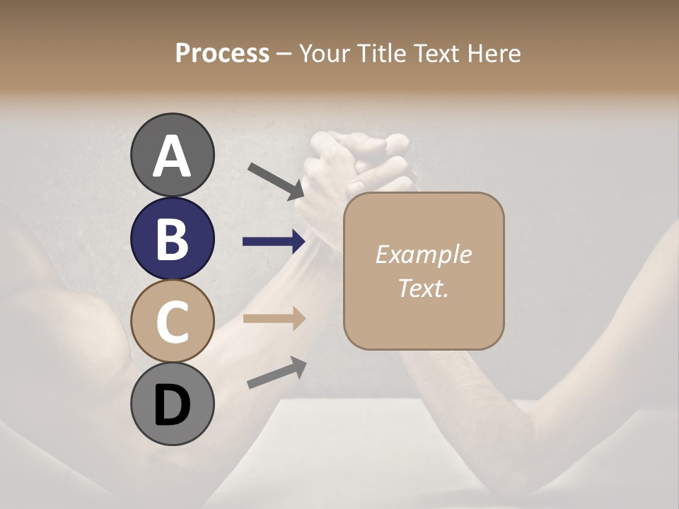 Easy Biceps Part PowerPoint Template