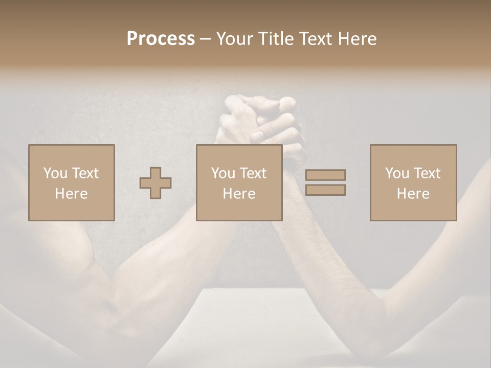 Easy Biceps Part PowerPoint Template