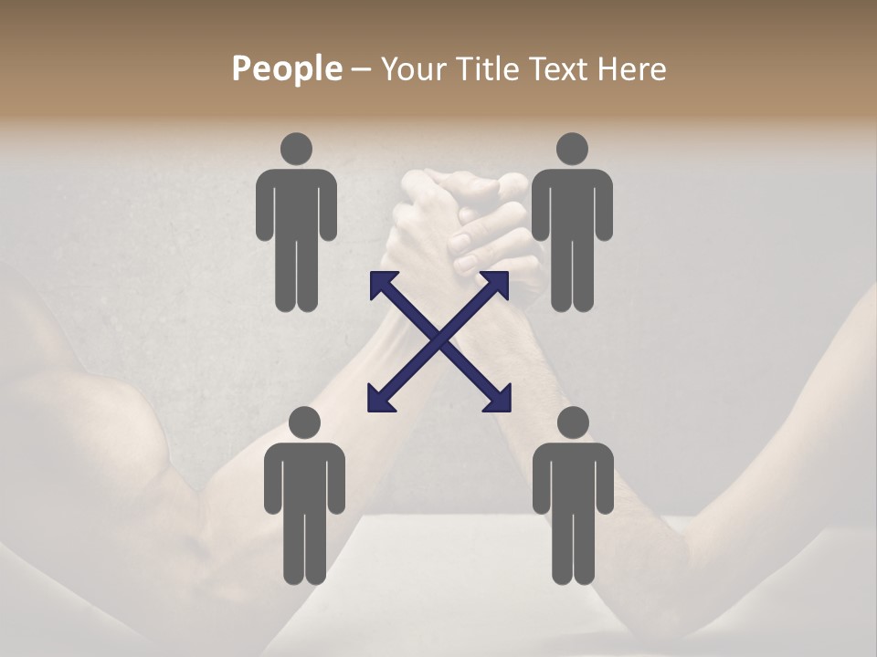 Easy Biceps Part PowerPoint Template