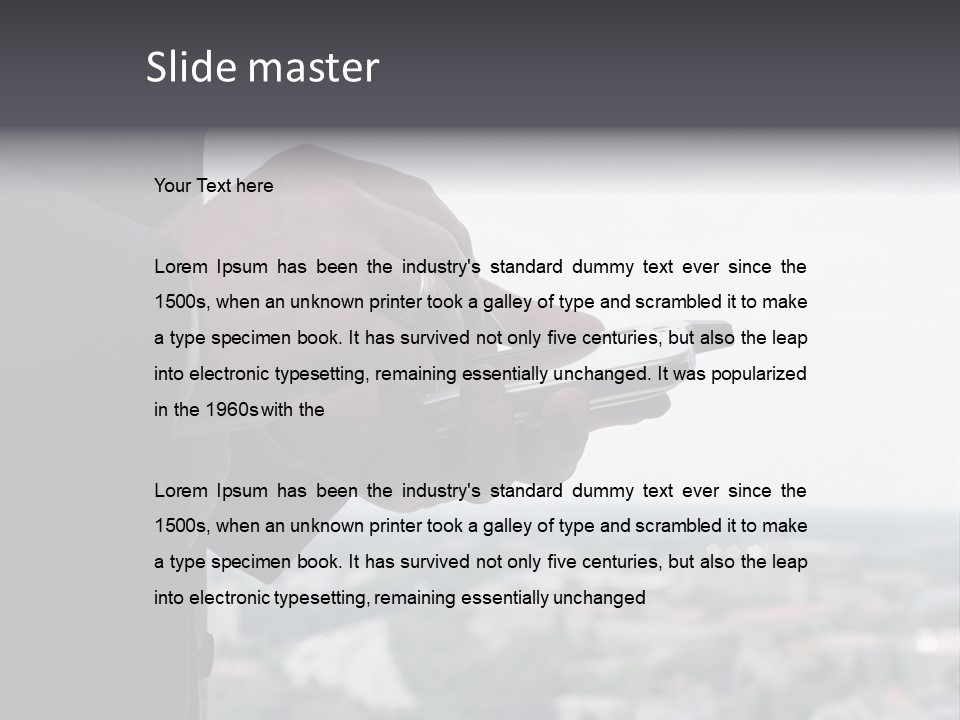 Meeting Network Clients PowerPoint Template