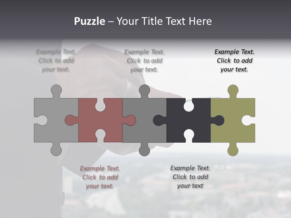Meeting Network Clients PowerPoint Template