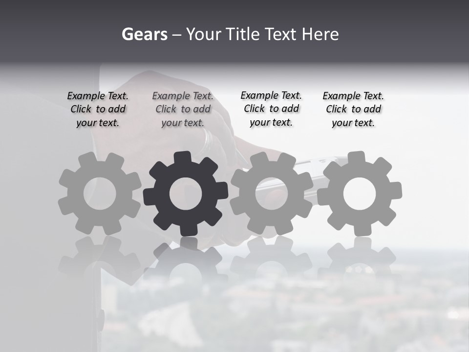 Meeting Network Clients PowerPoint Template