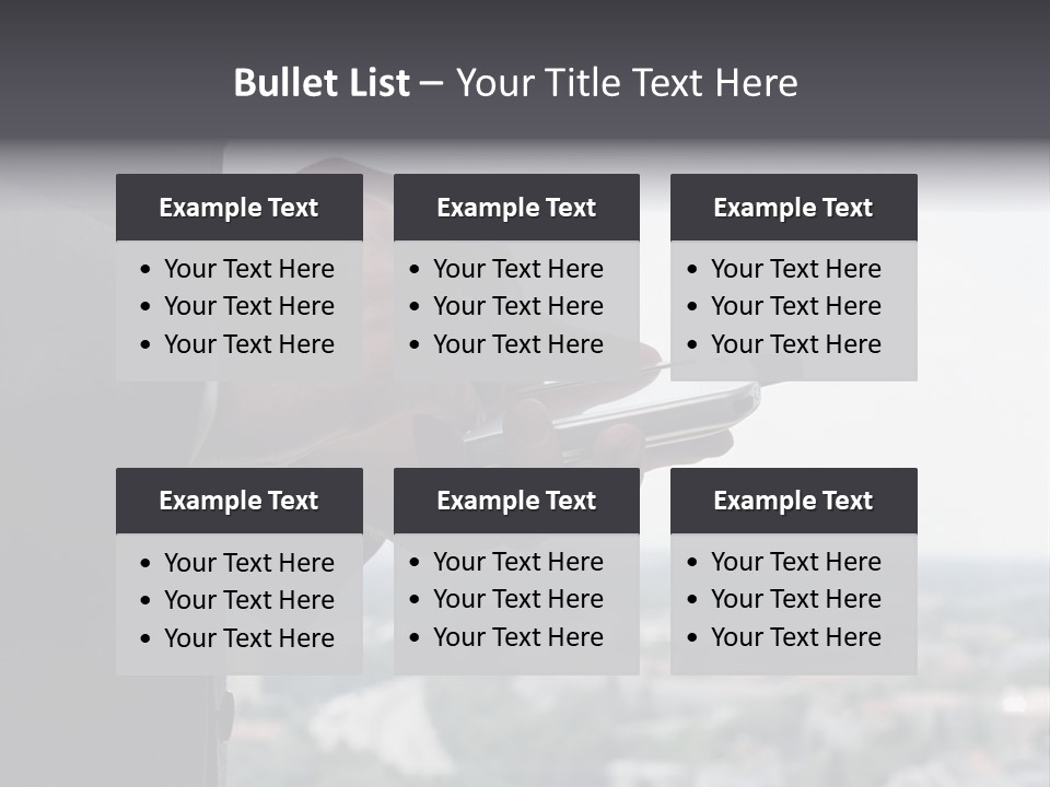 Meeting Network Clients PowerPoint Template