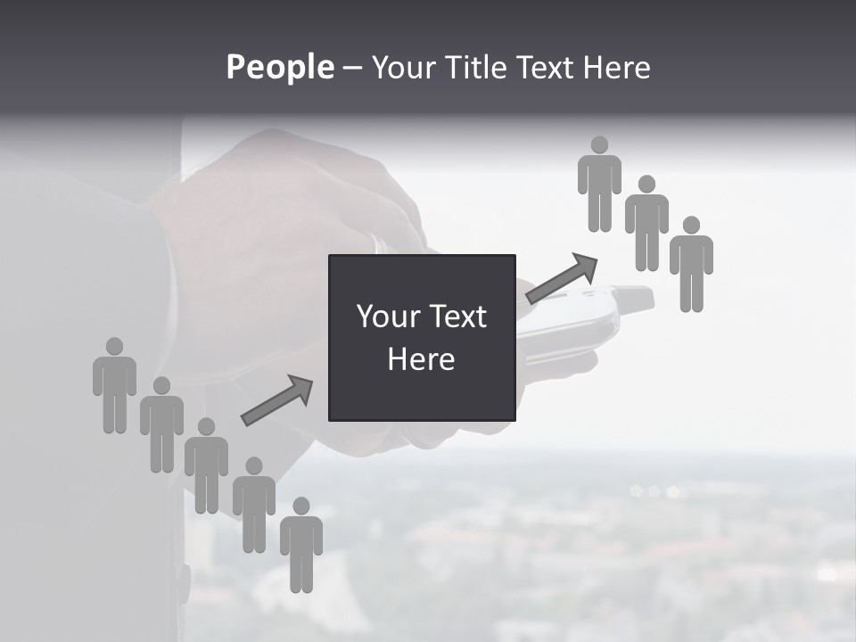 Meeting Network Clients PowerPoint Template