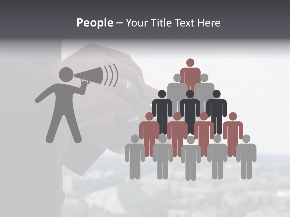 Meeting Network Clients PowerPoint Template
